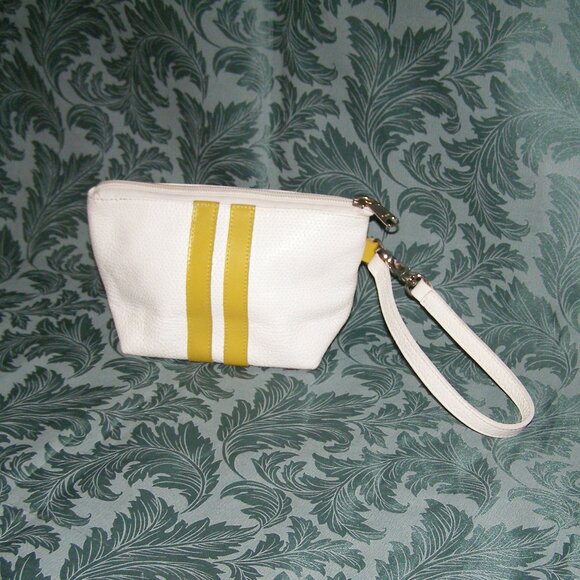 🌟 RARE New Sand Baggers white leather Wristlet - Picture 4 of 14